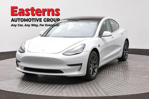 White 2018 Tesla Model 3 Long Range