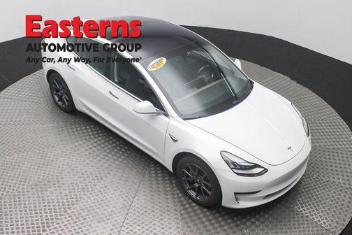 White 2018 Tesla Model 3 Long Range