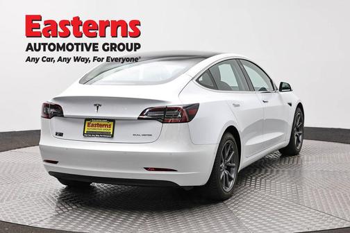 White 2018 Tesla Model 3 Long Range