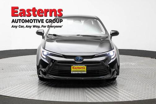 Midnight Black Metallic 2024 Toyota Corolla Hybrid LE