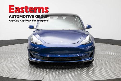 Blue 2021 Tesla Model 3 Standard Range Plus