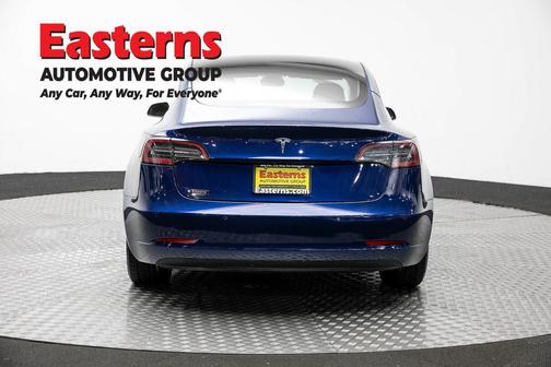 Blue 2021 Tesla Model 3 Standard Range Plus