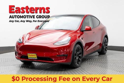 Red Multi 2021 Tesla Model Y Long Range