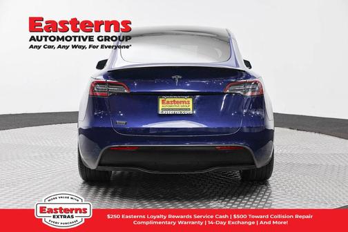 Blue 2020 Tesla Model Y Performance