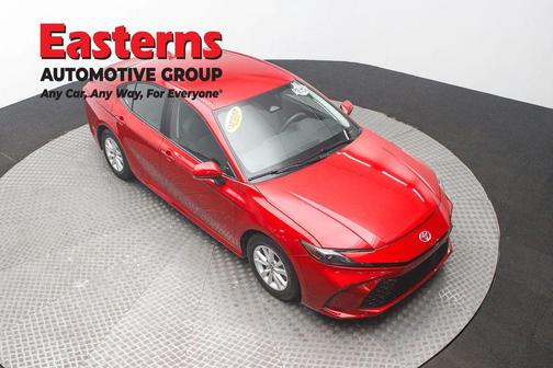 Red 2025 Toyota Camry LE