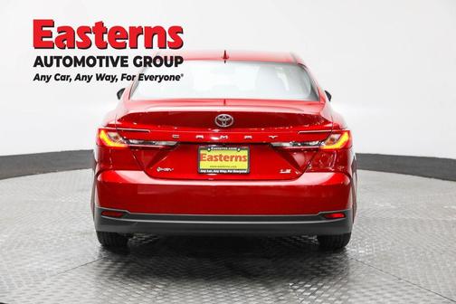 Red 2025 Toyota Camry LE
