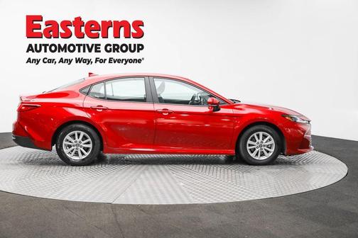 Red 2025 Toyota Camry LE