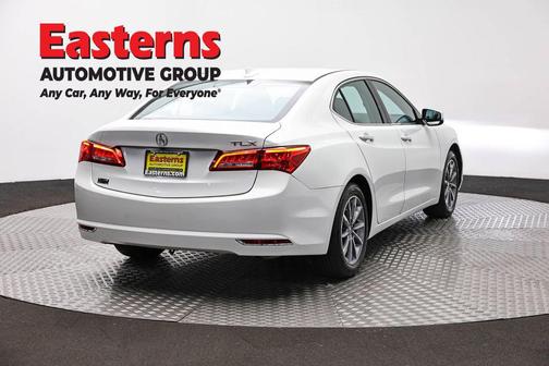 White 2020 Acura TLX Technology