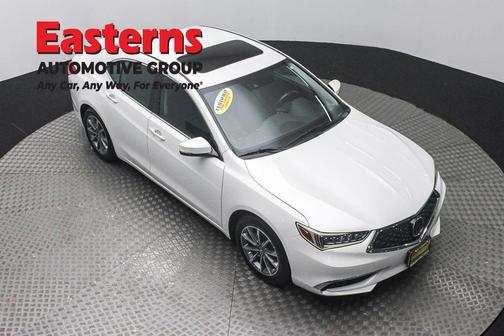 White 2020 Acura TLX Technology