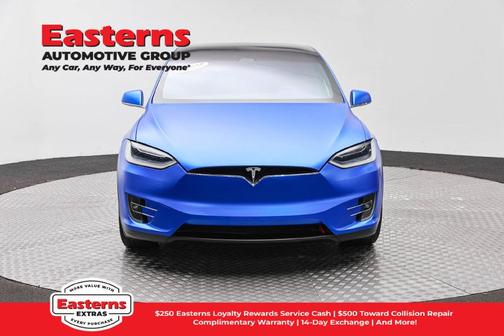 Blue 2019 Tesla Model X 75D