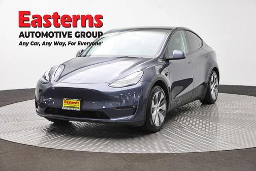 Midnight Silver Metallic 2021 Tesla Model Y Long Range