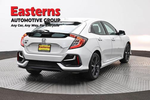 White 2020 Honda Civic EX