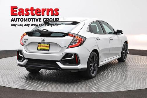 White 2020 Honda Civic EX