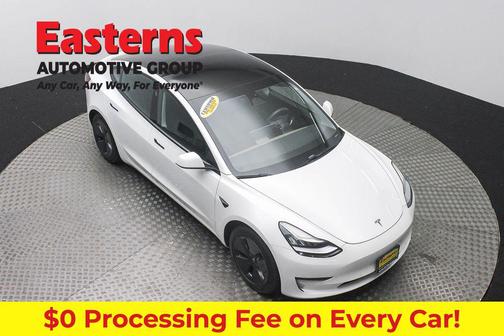 White 2021 Tesla Model 3 Standard Range Plus