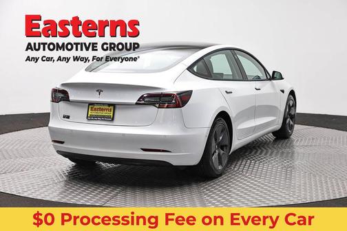 White 2021 Tesla Model 3 Standard Range Plus