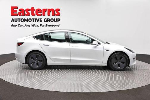 White 2020 Tesla Model 3 Long Range
