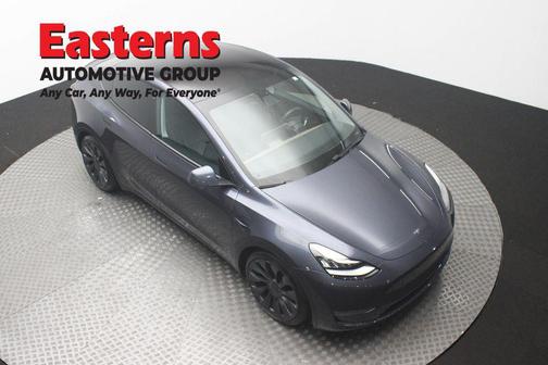 Silver 2020 Tesla Model Y Performance