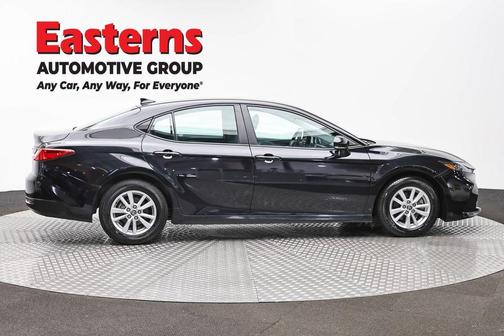 Midnight Black Metallic 2025 Toyota Camry LE