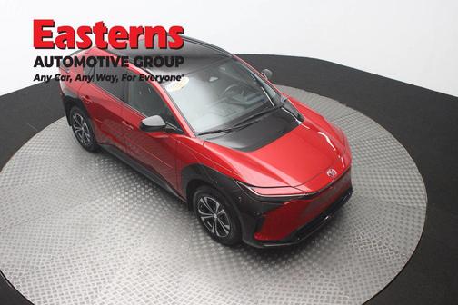Red 2023 Toyota bZ4X XLE