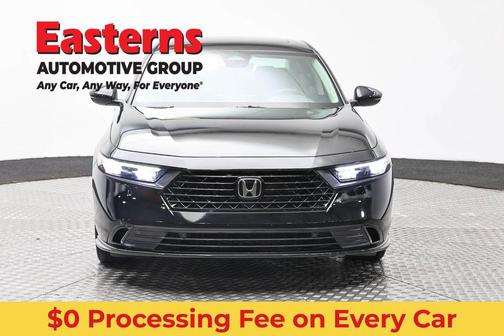Black 2024 Honda Accord Hybrid EX-L