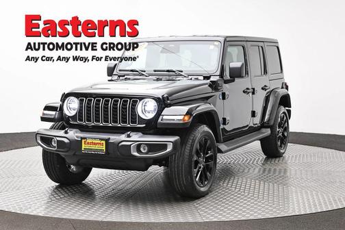 Black Clearcoat 2025 Jeep Wrangler 4xe Sahara