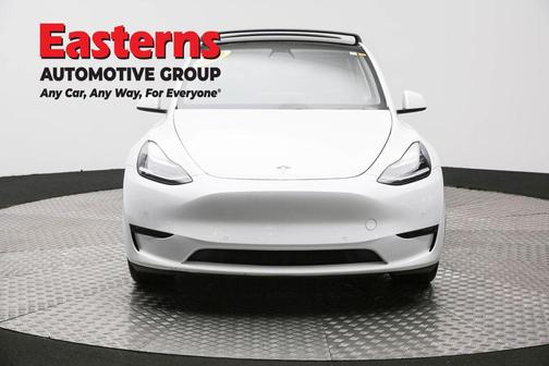 White 2021 Tesla Model Y Long Range