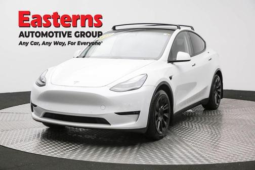 White 2021 Tesla Model Y Long Range