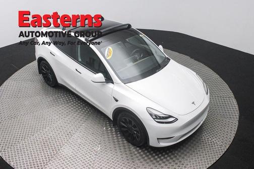White 2021 Tesla Model Y Long Range