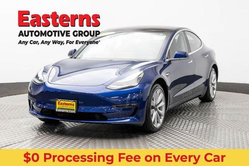 Blue 2018 Tesla Model 3