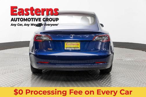 Blue 2018 Tesla Model 3
