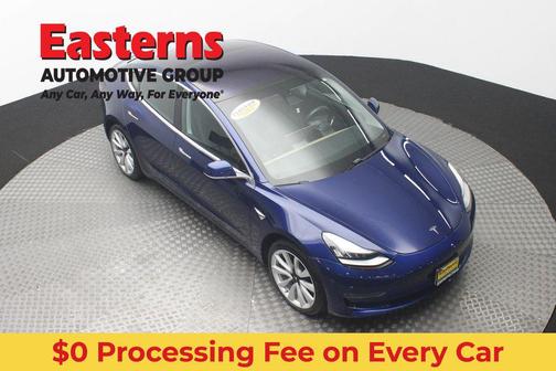 Blue 2018 Tesla Model 3