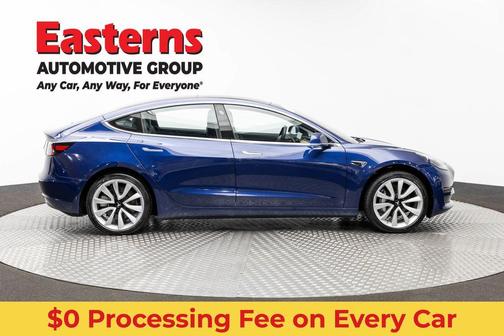 Blue 2018 Tesla Model 3