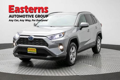 Silver Sky Metallic 2021 Toyota RAV4 Hybrid XLE