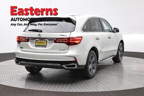 White 2019 Acura MDX 3.5L