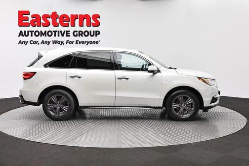 White 2019 Acura MDX 3.5L