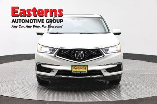 White 2019 Acura MDX 3.5L