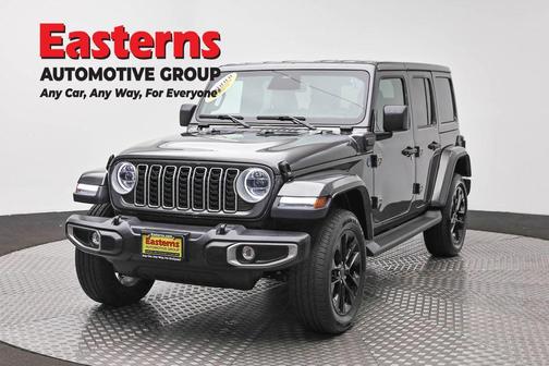 Granite Crystal Clearcoat Metallic 2025 Jeep Wrangler 4xe Sahara