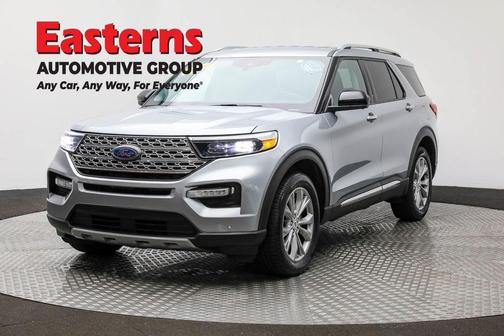 Silver Metallic 2023 Ford Explorer Limited