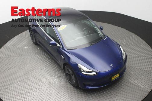 Blue 2018 Tesla Model 3 Mid Range
