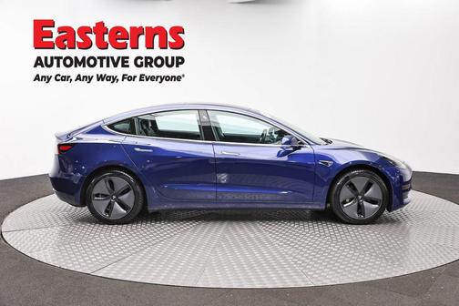 Blue 2018 Tesla Model 3 Mid Range