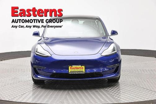 Blue 2018 Tesla Model 3 Mid Range
