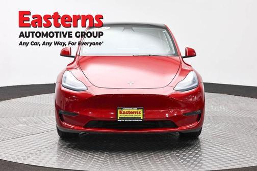 Red Multi 2021 Tesla Model Y Long Range