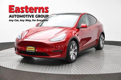 Red Multi 2021 Tesla Model Y Long Range