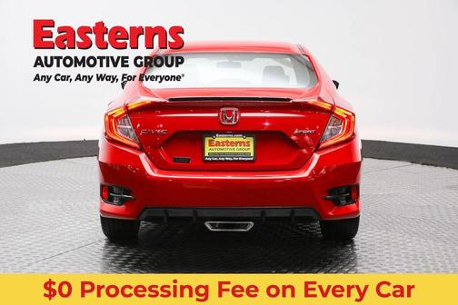 Red 2019 Honda Civic Sport