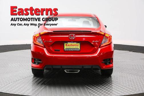Red 2019 Honda Civic Sport