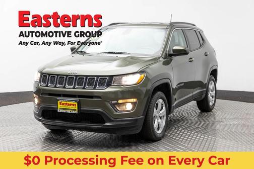 Olive Green Pearlcoat 2021 Jeep Compass Latitude