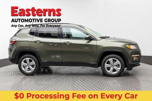 Olive Green Pearlcoat 2021 Jeep Compass Latitude