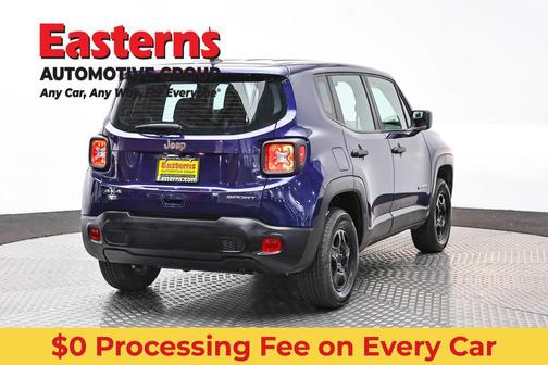 Jetset Blue Clearcoat 2020 Jeep Renegade Sport
