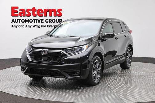 Black 2021 Honda CR-V EX-L
