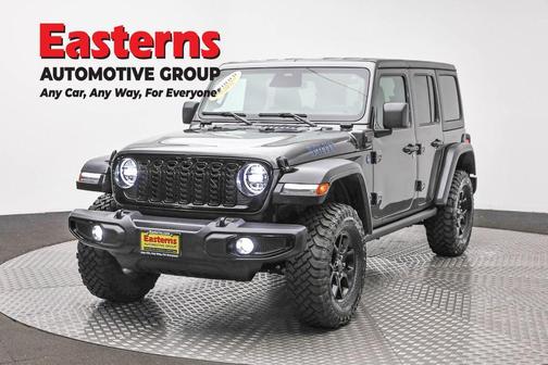 Granite Crystal Clearcoat Metallic 2025 Jeep Wrangler 4xe Sport